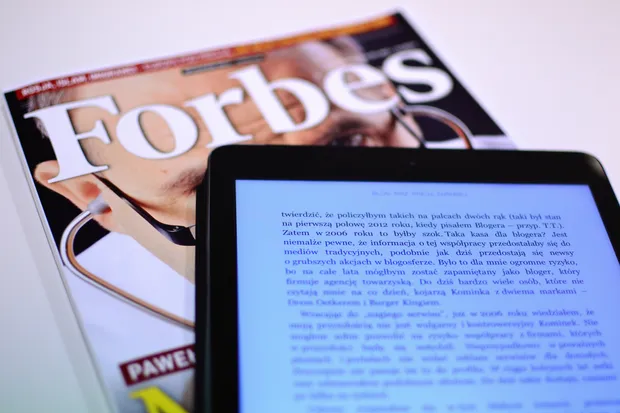 2014: Kde se kupuje Forbes